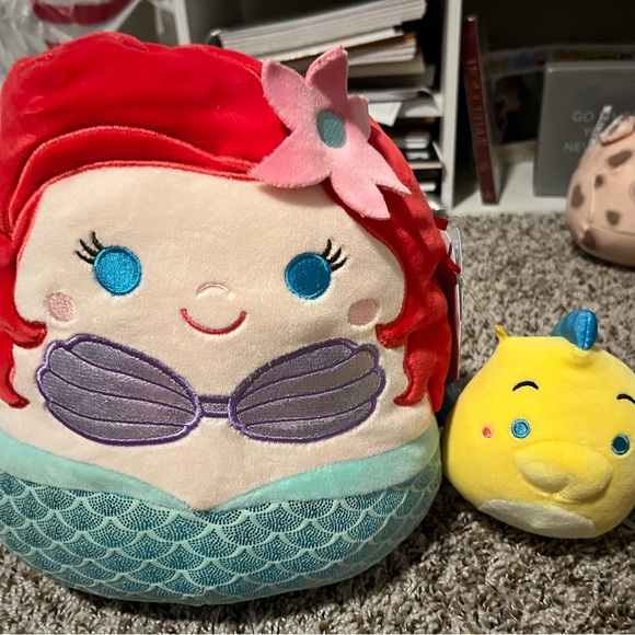 Toys Little Mermaid And Flounder Squishmallow Poshmark